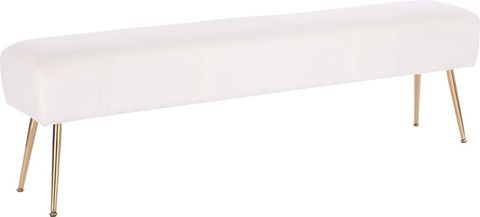 Hcd O'donell Linen Bench - Shopstyle intended for O'Donell PU Bench Innovations What Experts Are Saying